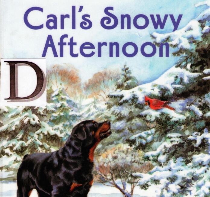 《Carl's snow afternoon狗狗卡尔的雪日下午》英文原版绘本pdf资源免费下载