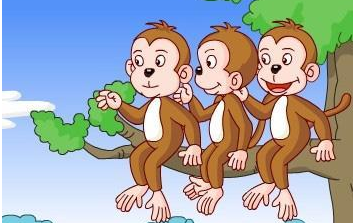 猴子学艺儿童故事
