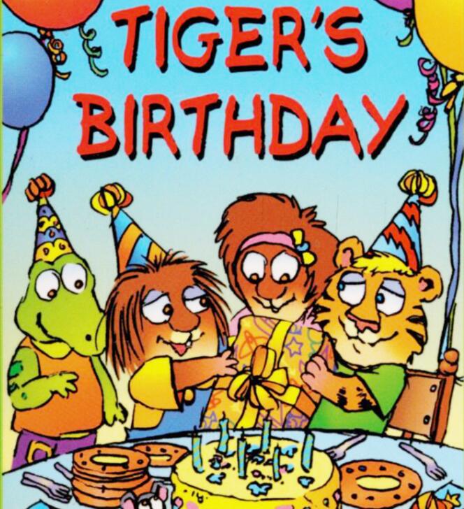 《Tiger's birthday老虎的生日》英文原版绘本pdf资源免费下载