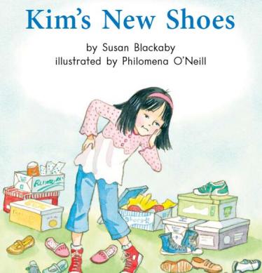 《Kim's New Shoes金的新鞋子》英语绘本pdf资源免费下载