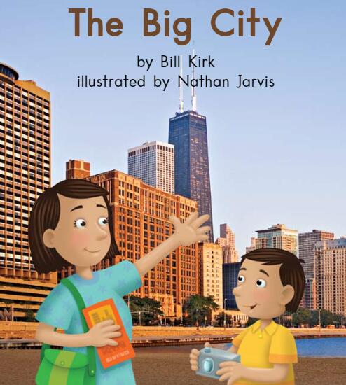 《The Big City大城市》海尼曼英语绘本pdf资源免费下载