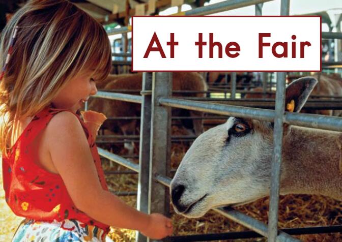 《At the Fair在集市上》英语绘本故事pdf资源免费下载