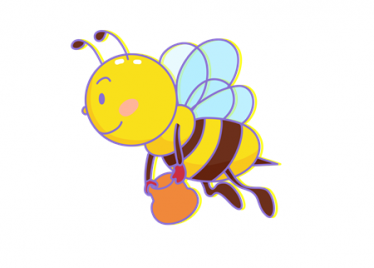小蜜蜂与花儿儿童故事