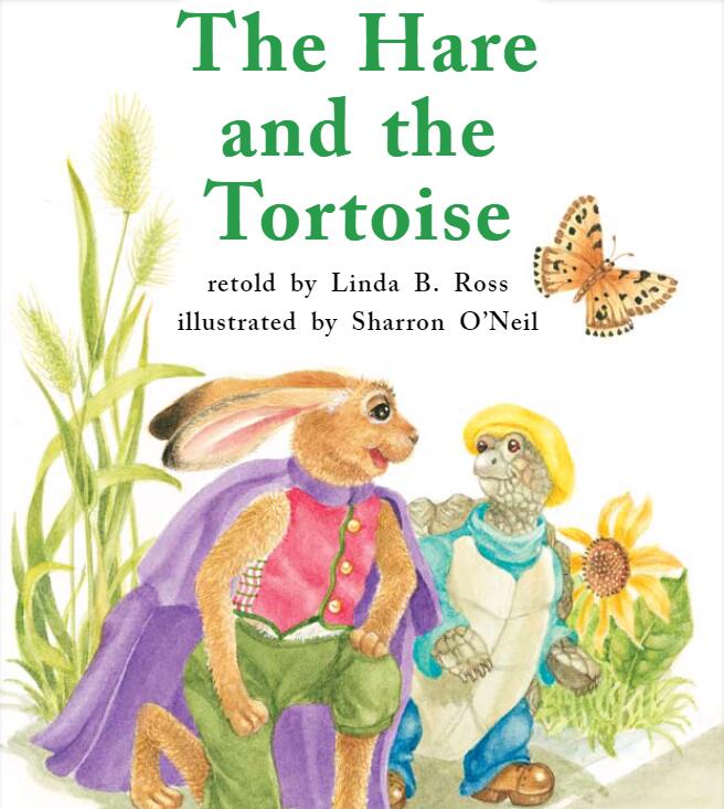 《The Hare And The Tortoise龟兔赛跑》海尼曼英语绘本pdf资源免费下载
