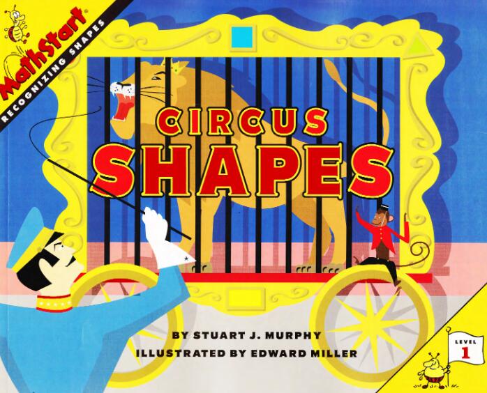 《Circus Shapes马戏团里的形状》数学启蒙英语绘本pdf资源免费下载