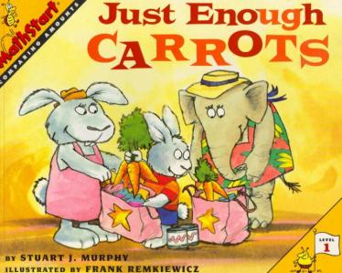 《just enough carrots胡萝卜的数量刚刚好》数学启蒙英语绘本pdf资源免费下载