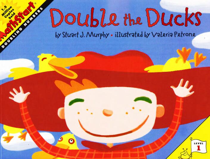 《Double the Ducks鸭子成双》数学启蒙英语绘本pdf资源免费下载