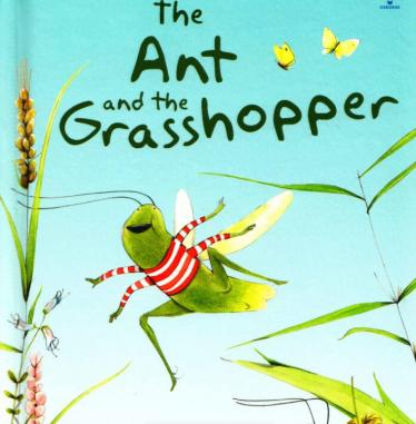 《The Ant and the Grasshopper蚂蚁和蚱蜢》英语绘本pdf资源免费下载