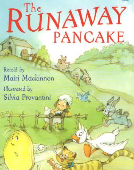 《The Runaway Pancake奔跑的烤饼》英语绘本pdf电子版资源免费下载