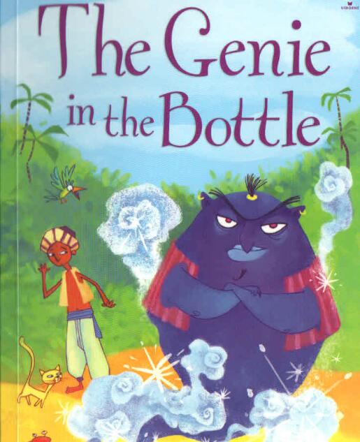 《The Genie in the Bottle玻璃瓶中的妖怪》绘本pdf资源免费下载