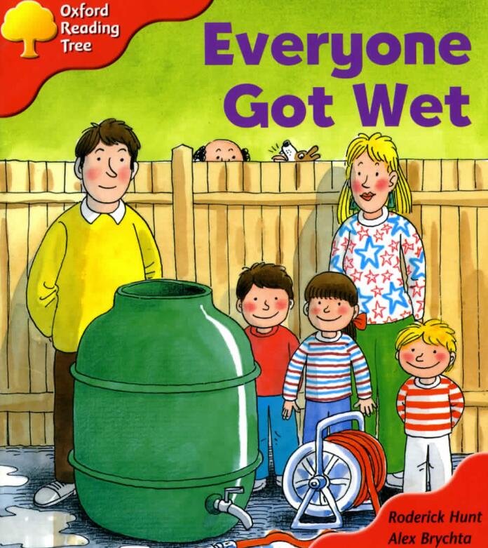 《Everyone Got Wet》牛津阅读树绘本pdf资源免费下载