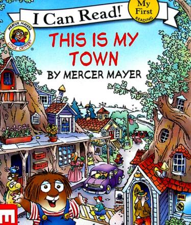 《This is my Town这是我的小镇》英语绘本pdf资源免费下载