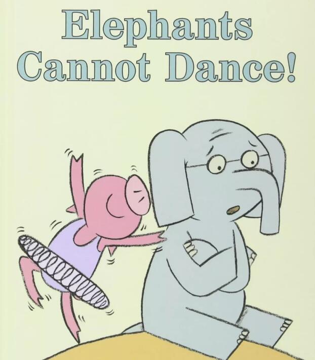 《Elephants Cannot Dance》中英双语绘本pdf资源免费下载