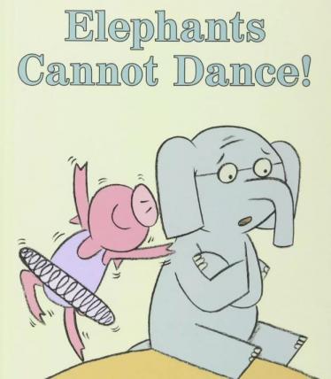 《Elephants Cannot Dance》中英双语绘本pdf资源免费下载