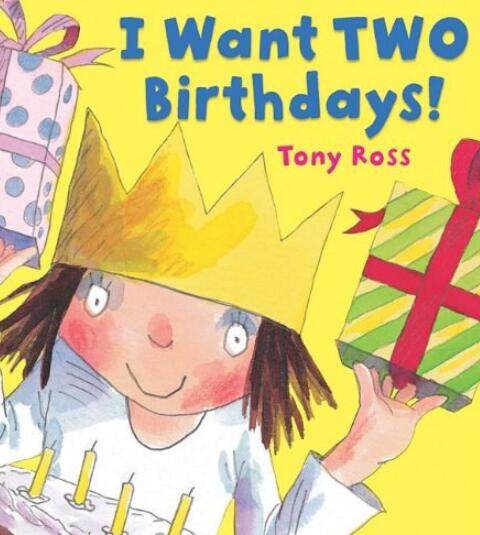 《I Want Two Birthdays》中英双语绘本pdf资源免费下载