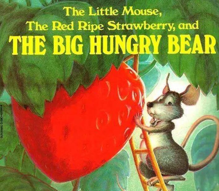 《The Little Mouse, The Red Ripe Strawberry》中英双语绘本pdf资源免费下载