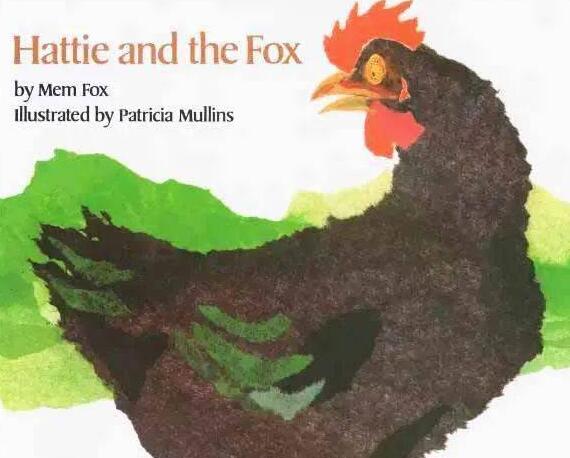 《Hattie and the Fox》中英双语绘本故事pdf资源免费下载