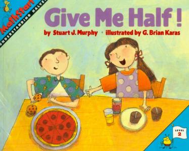 《Give Me Half给我一半》数学启蒙英文绘本pdf资源免费下载