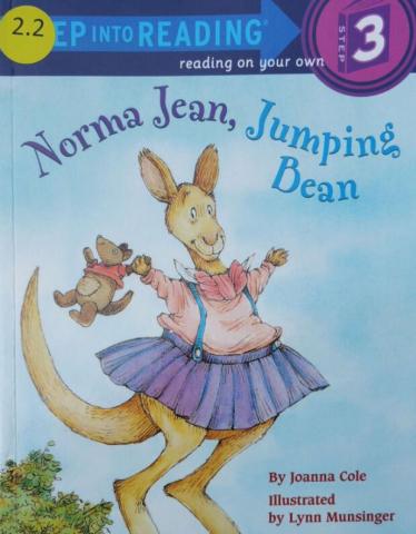 《Norma Jean Jumping Bean》兰登分级绘本pdf资源免费下载