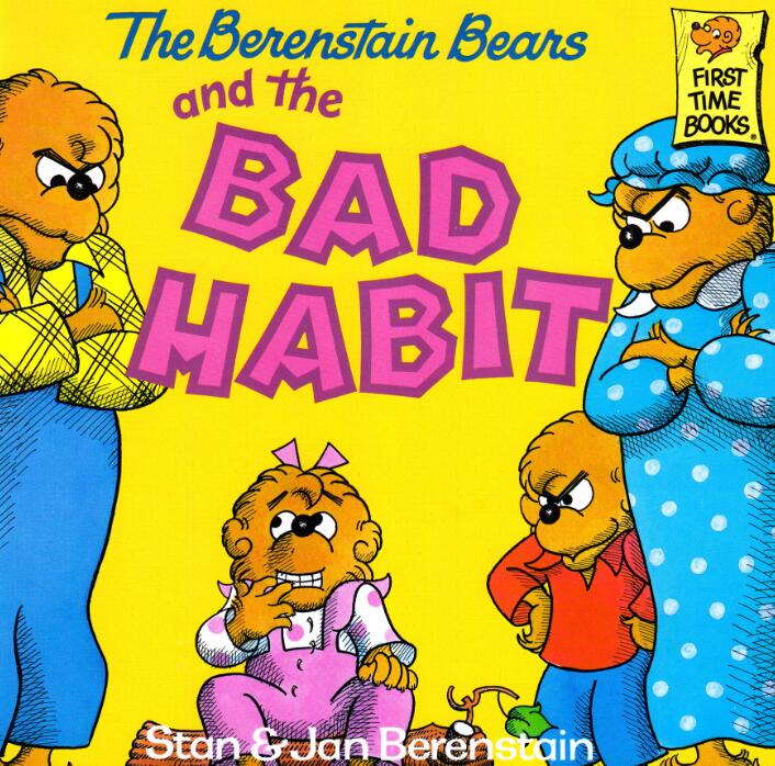 《The Berenstain Bears and the Bad Habit》绘本pdf资源免费下载