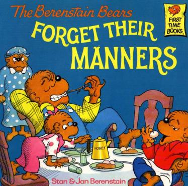 《The Berenstain Bears Forget Their Manners》绘本pdf资源免费下载