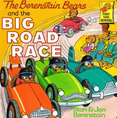 《The Berenstain Bears and the Big Road Race》绘本pdf资源免费下载