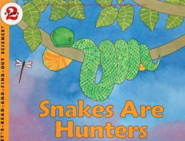 《Snakes Are Huntes》科普类英文绘本pdf资源免费下载