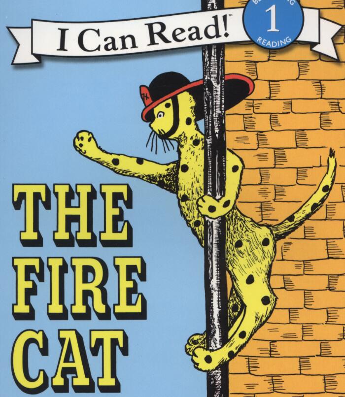 《The Fire Cat消防猫》英文绘本pdf资源免费下载