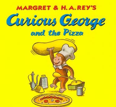 《Curious George and the Pizza》绘本pdf+mp3资源免费下载