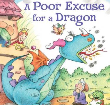 《A Poor Excuse for a Dragon》英语绘本pdf资源免费下载