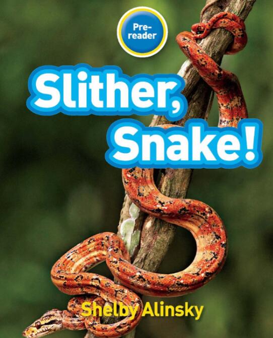 本文給大家分享的資源是英文繪本《slither snake》,翻譯成中文名為