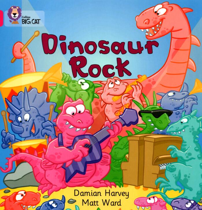 《Dinosaur Rock》英文绘本pdf资源免费下载