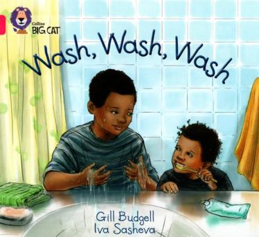 《Wash,Wash,Wash》英文绘本pdf资源免费下载