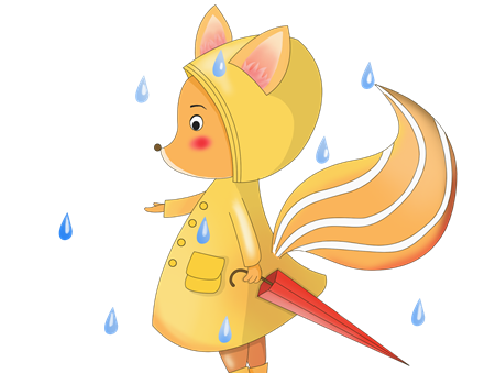 小狐狸与红雨伞故事