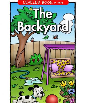 《The Backyard后院》RAZ分级阅读绘本pdf资源免费下载