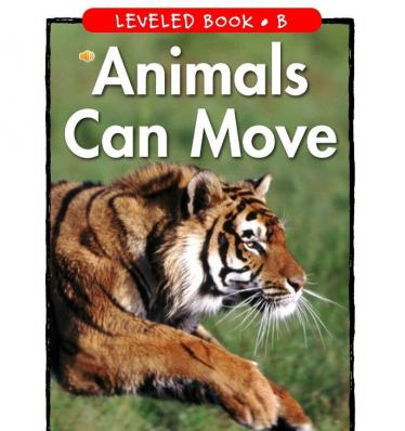 《Animals Can Move》RAZ分级阅读绘本pdf资源免费下载