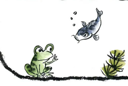 胆小的青蛙的故事