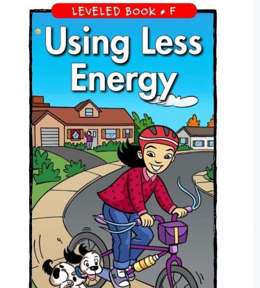 《Using Less Energy》RAZ分级绘本pdf资源免费下载