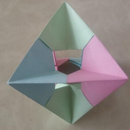 折纸陀螺步骤图