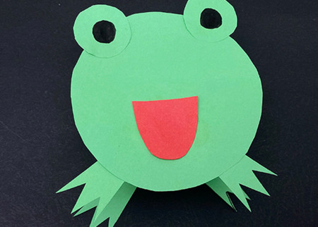 弹簧青蛙怎么折图解