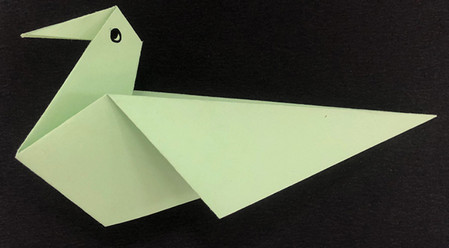 折纸鸽子的折法图解