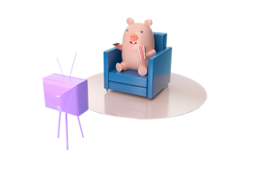 小猪看电视幼儿园故事