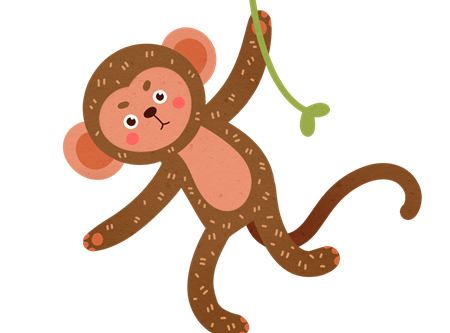 小猴子找红薯故事
