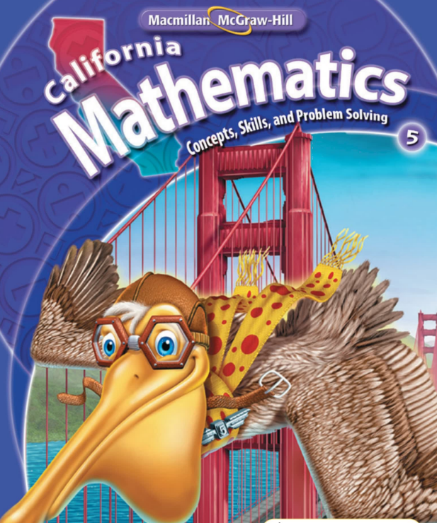 美國加州小學數學教材Grade 5電子版網盤免費下載
