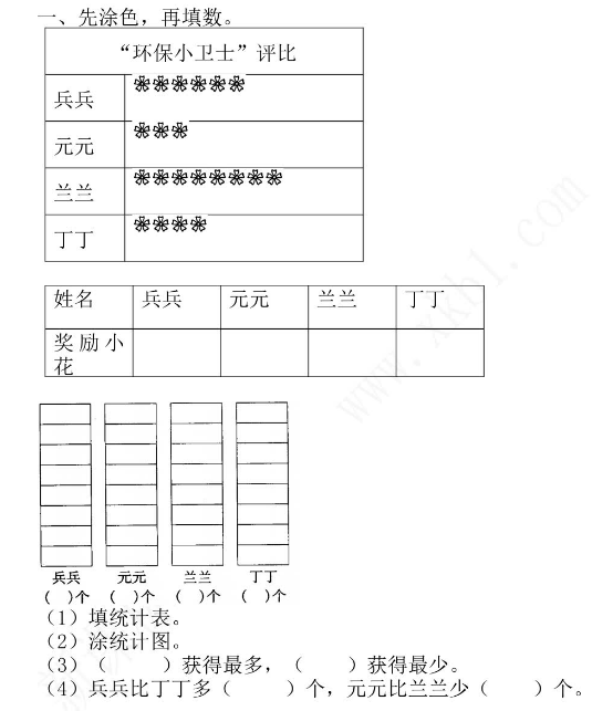 2021年青岛版六三制三年级数学下册第八单元测试题及答案二免费下载