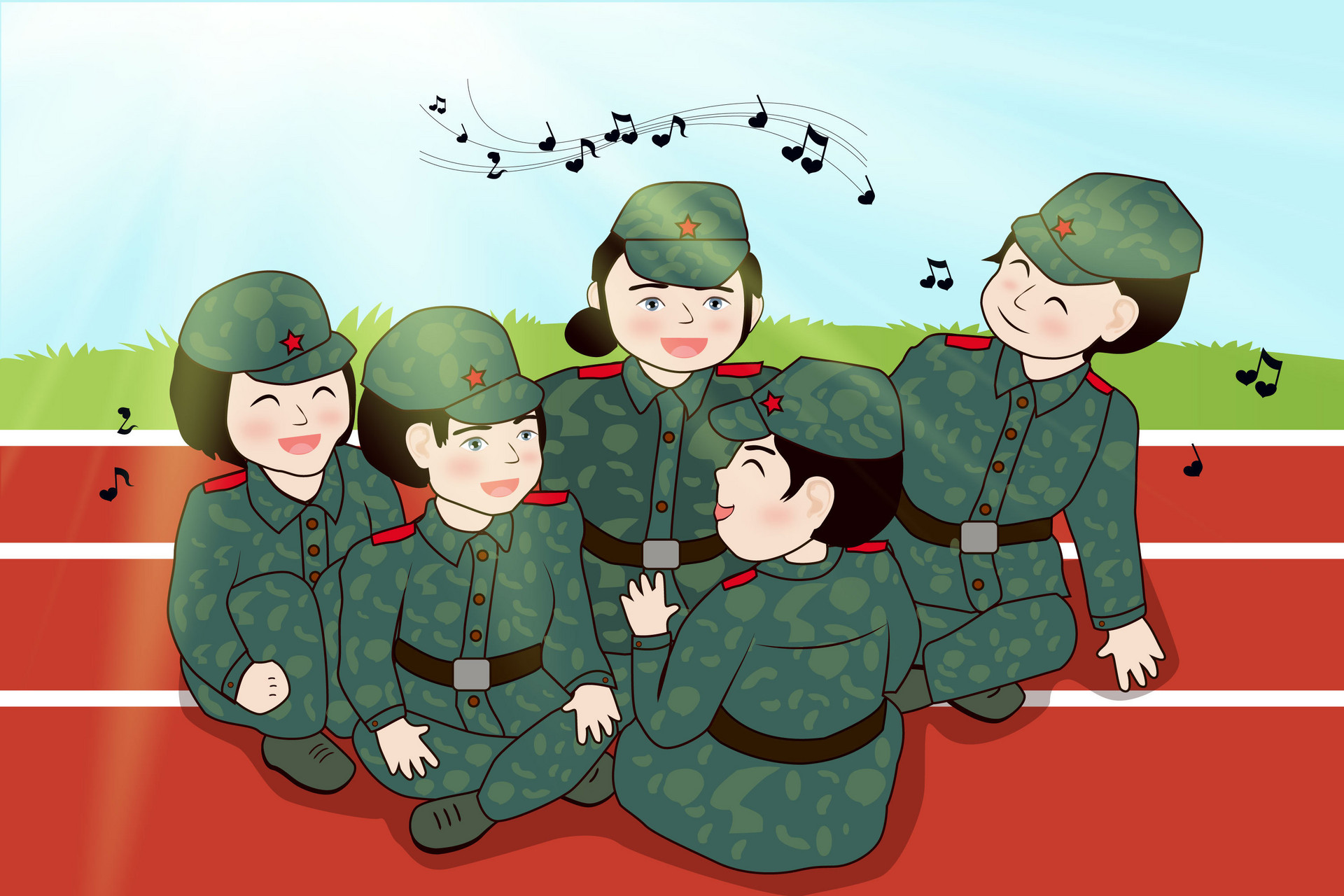 感恩军训的作文500字