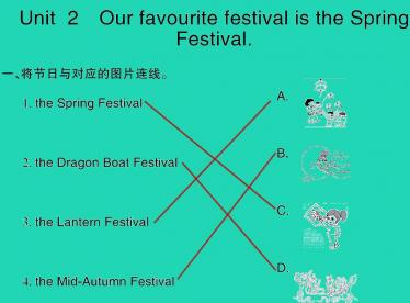 2021秋六年级英语上册Module 4 Unit 2 Our favourite festival is the Spring Festival习题课件PPT免费下载