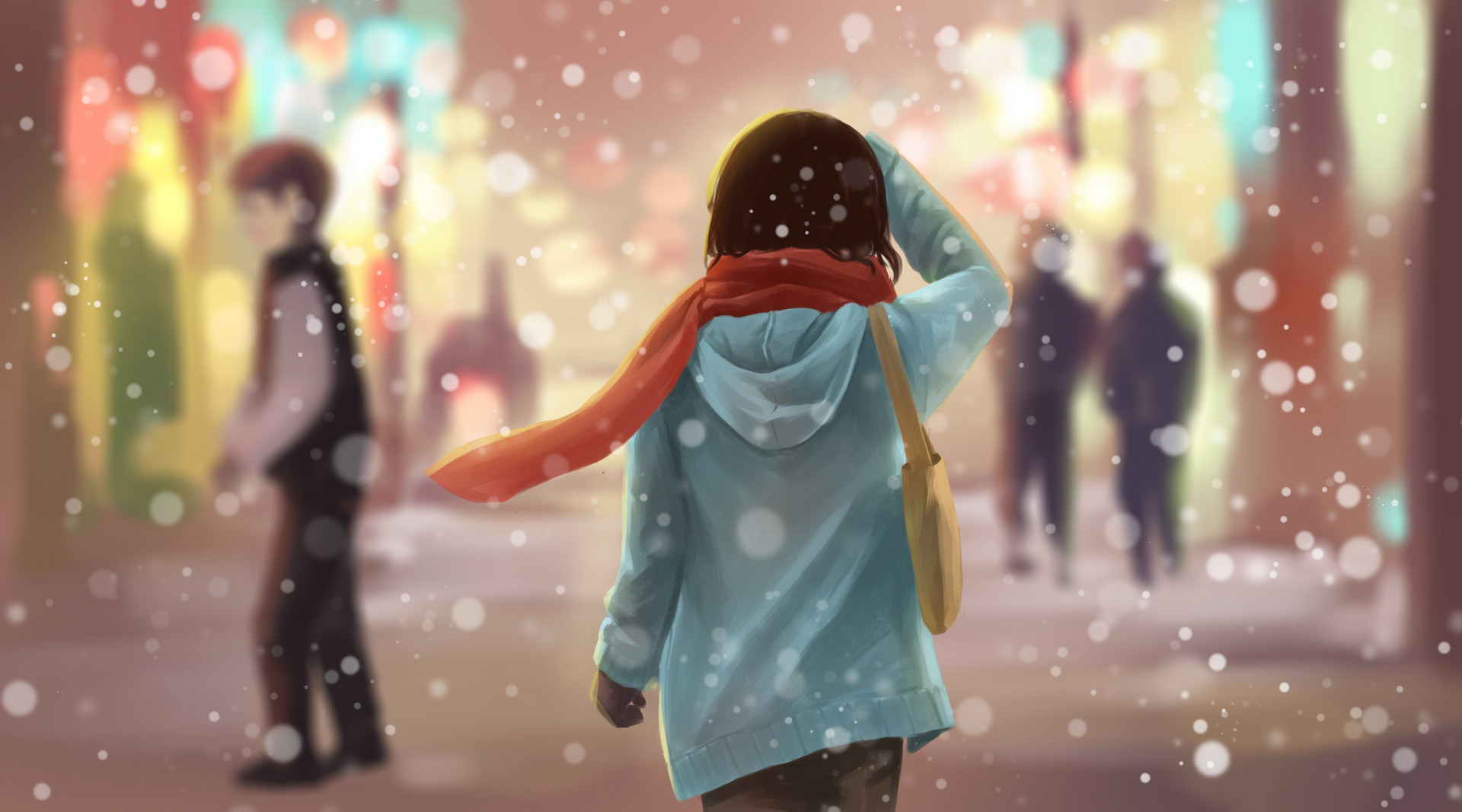 写雪景的作文600字