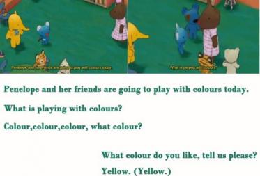 蓝色小考拉Playing With Colours英语绘本PDF百度网盘免费下载