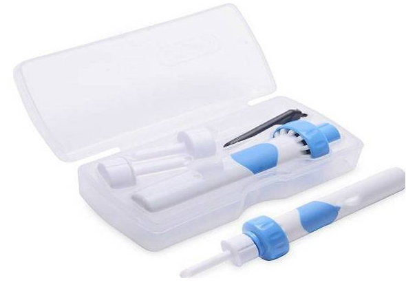 Ear cleaner 电动发光挖耳勺    柔软硅胶，清洁耳垢更安全